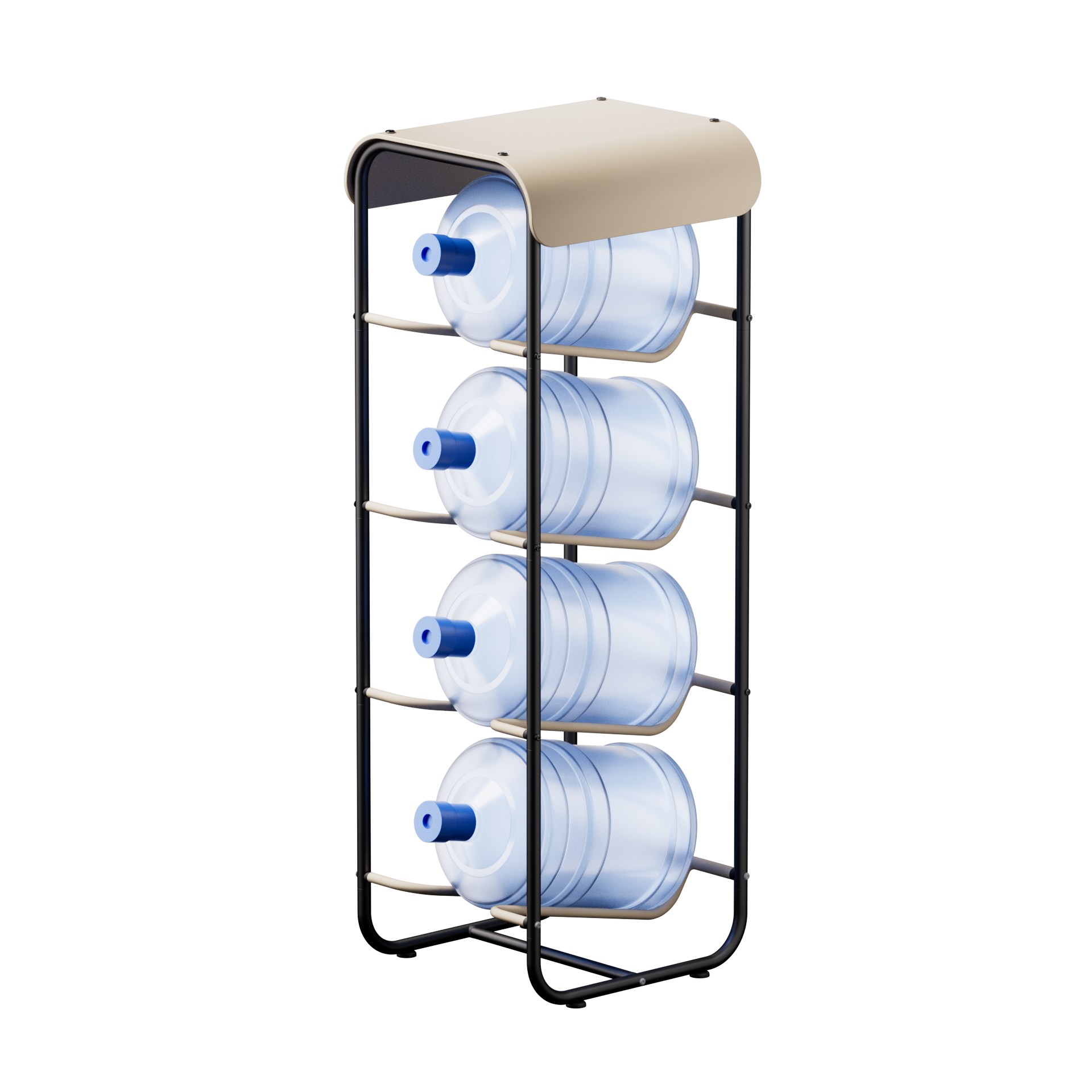 5 Gallon Water Jug Holder 4 layers