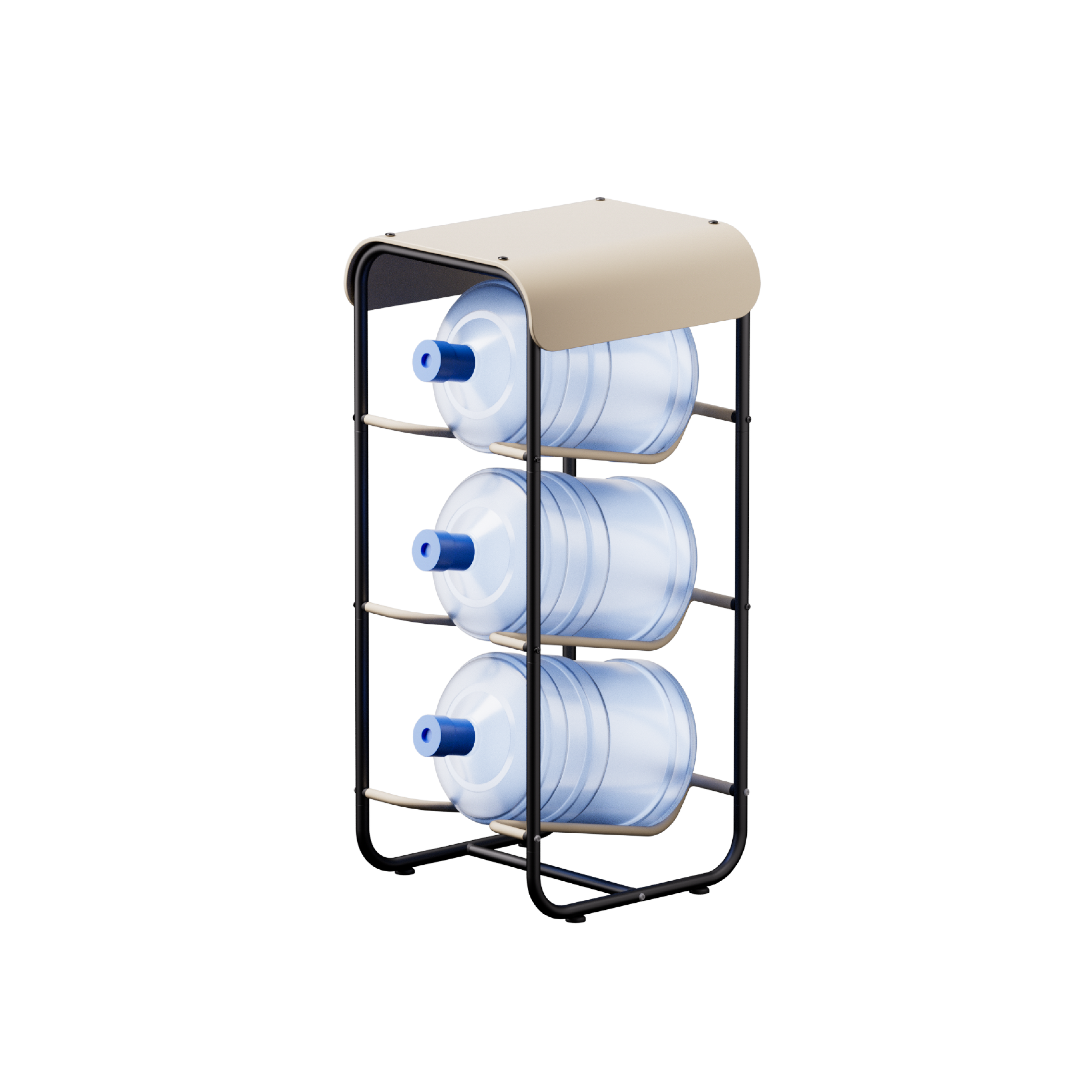 5 Gallon Water Jug Holder 3 layers
