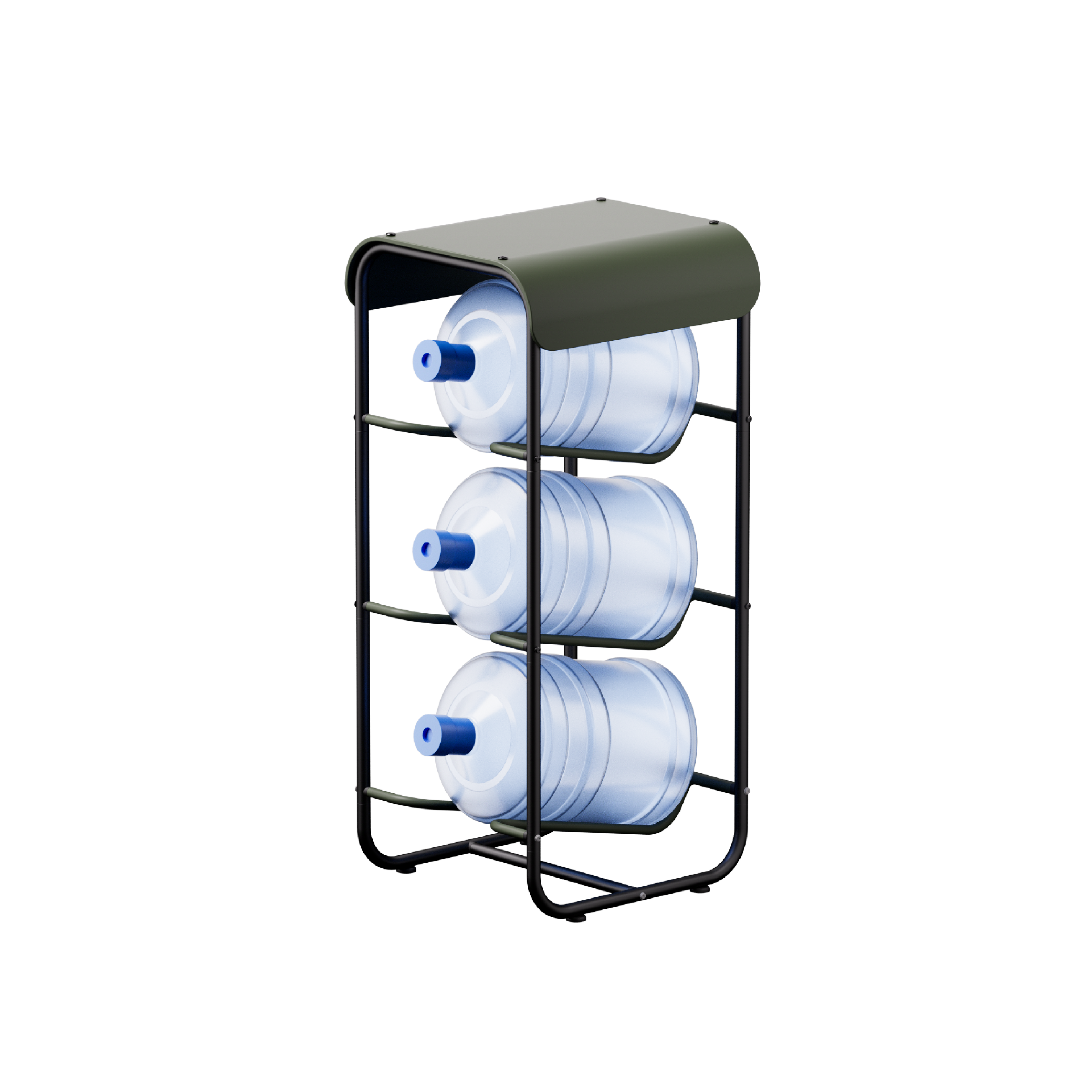 5 Gallon Water Jug Holder 3 layers