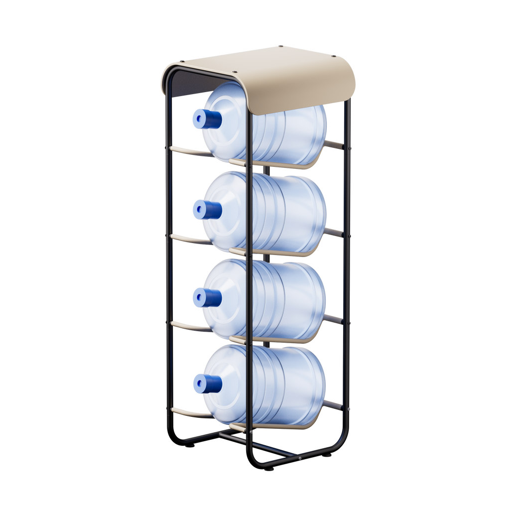 5 Gallon Water Jug Holder 4 layers