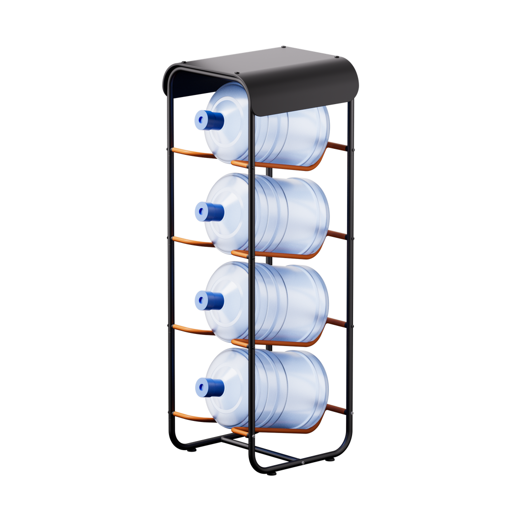5 Gallon Water Jug Holder 4 layers