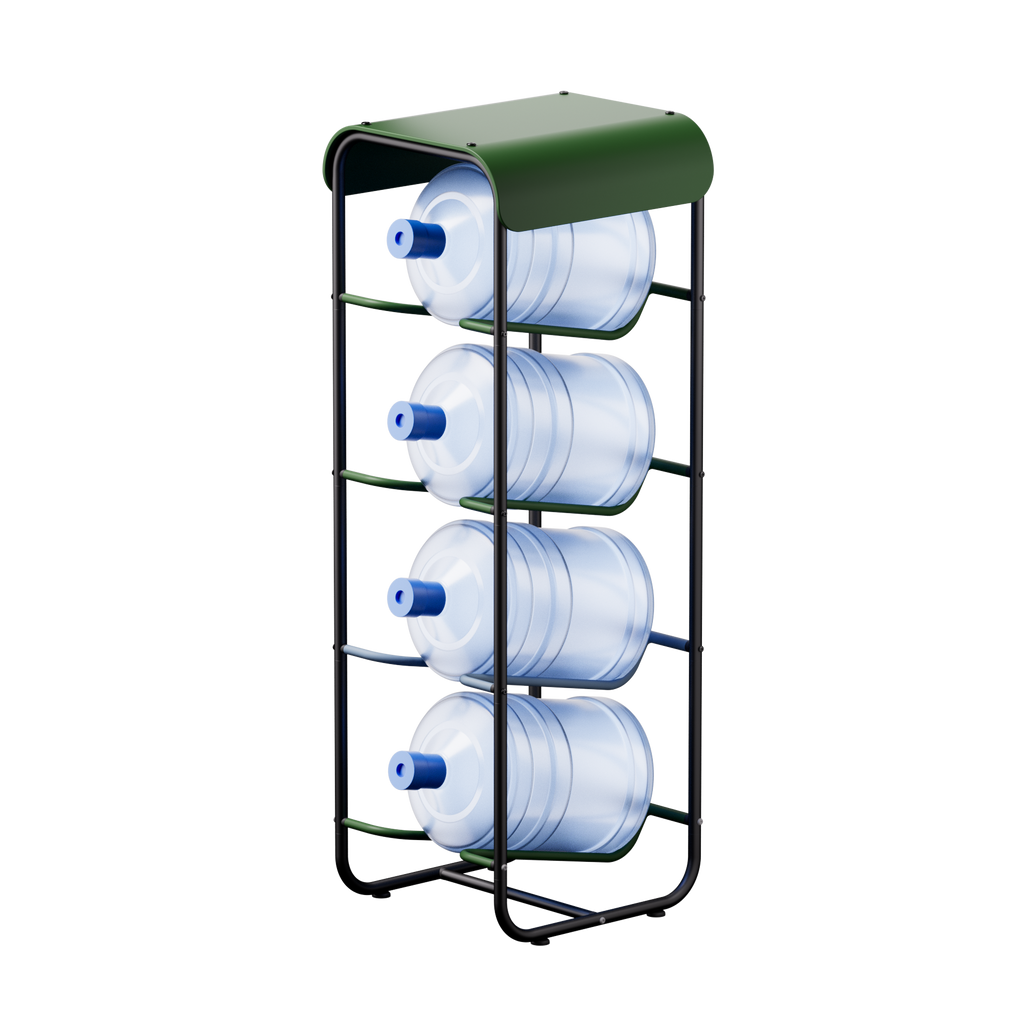 5 Gallon Water Jug Holder 4 layers